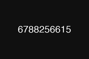 6788256615