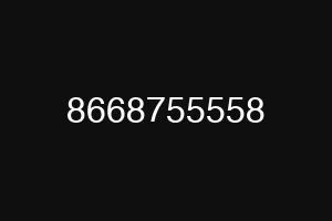 8668755558
